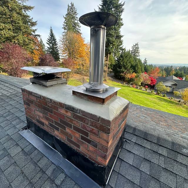 Forest Fresh chimney job in Portland