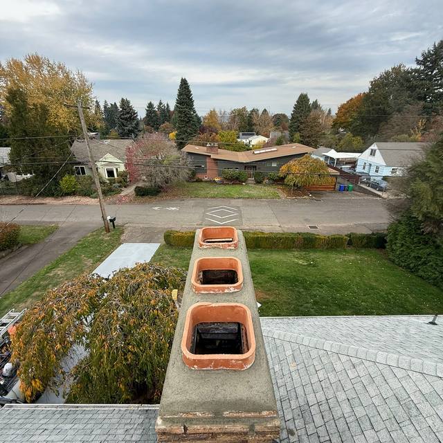 Forest Fresh chimney job in Portland